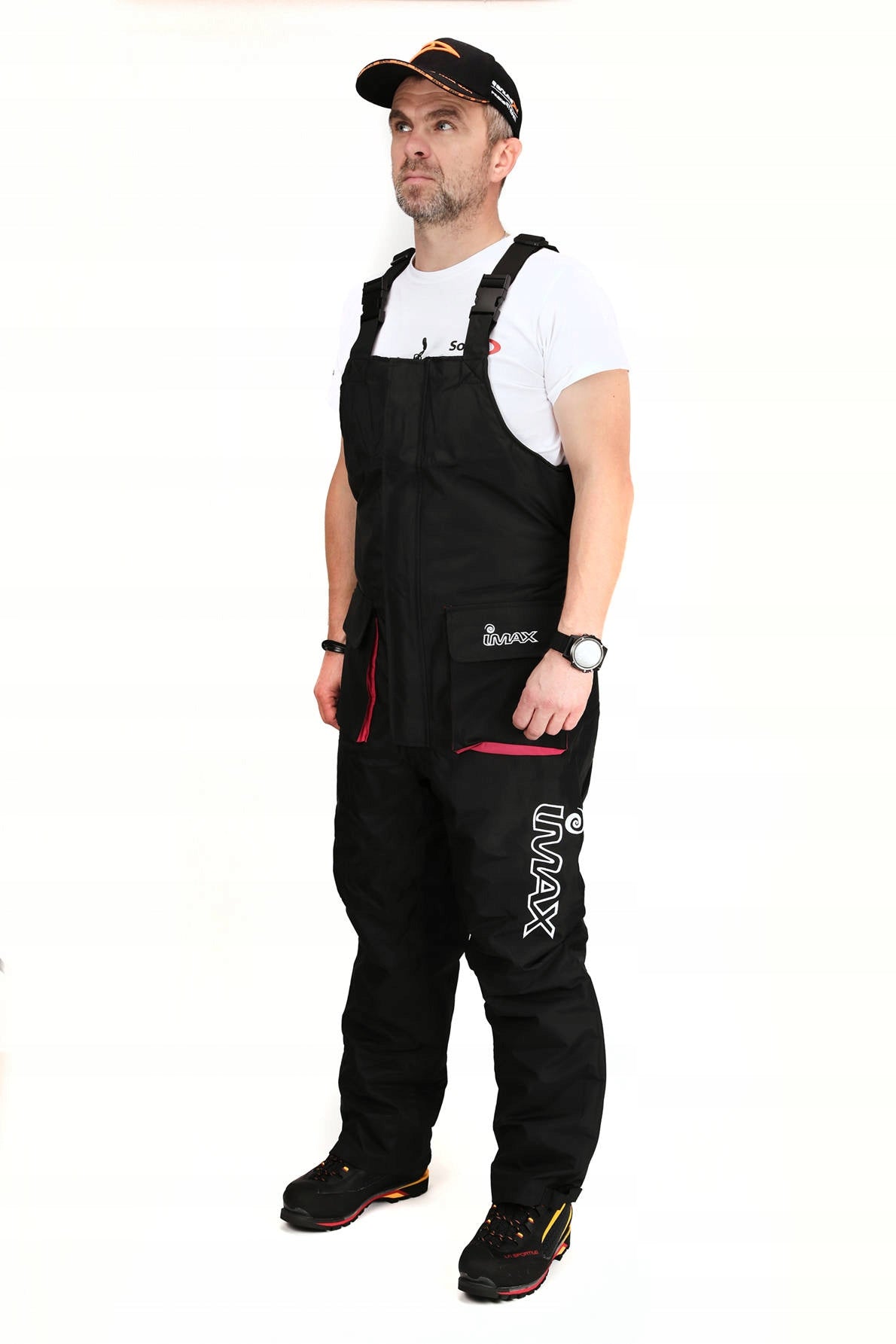 IMAX THERMO SUIT RED BLACK-XXL Color black