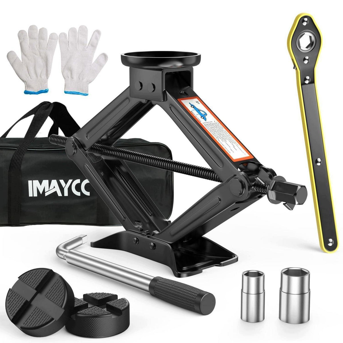 IMAYCC Car Lift 2T Scissor Lift Set