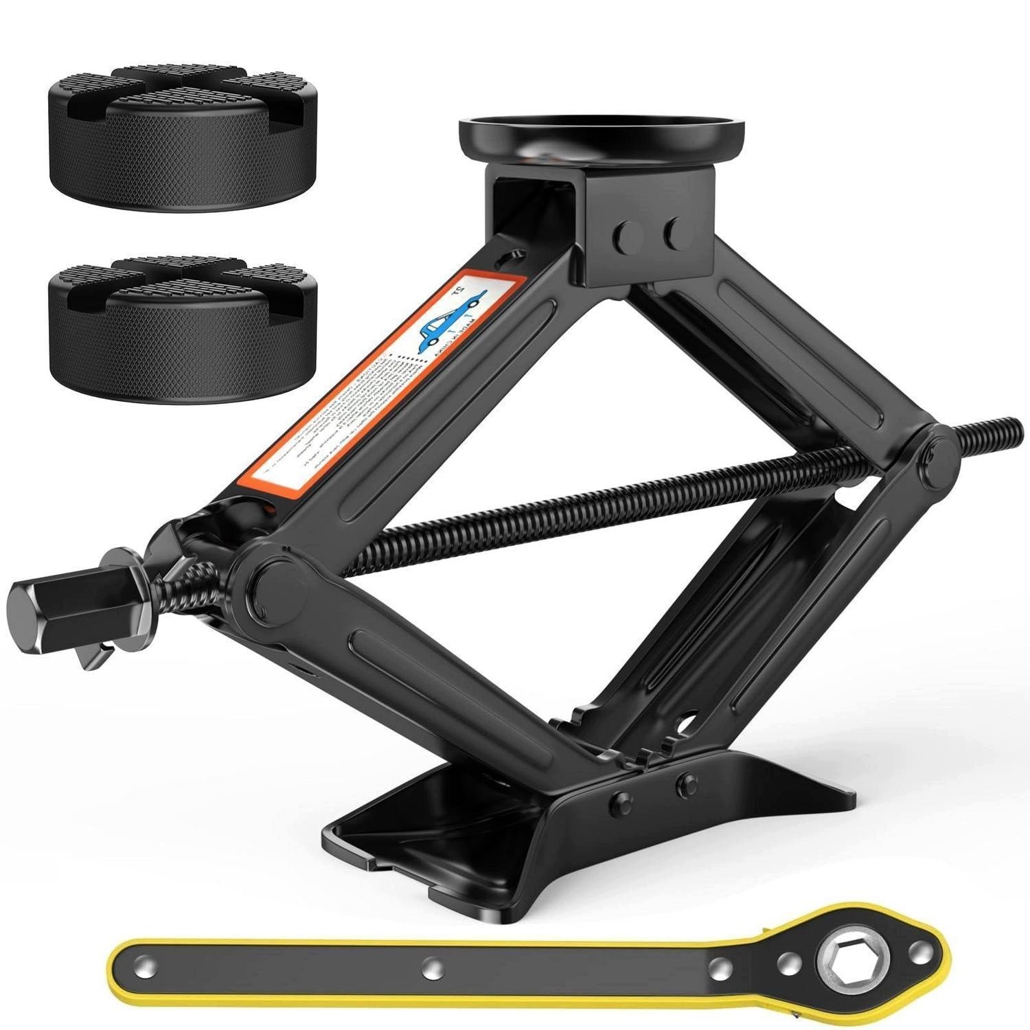 IMAYCC Universal 2T Scissor Lift with Rubber Pads - Portable
