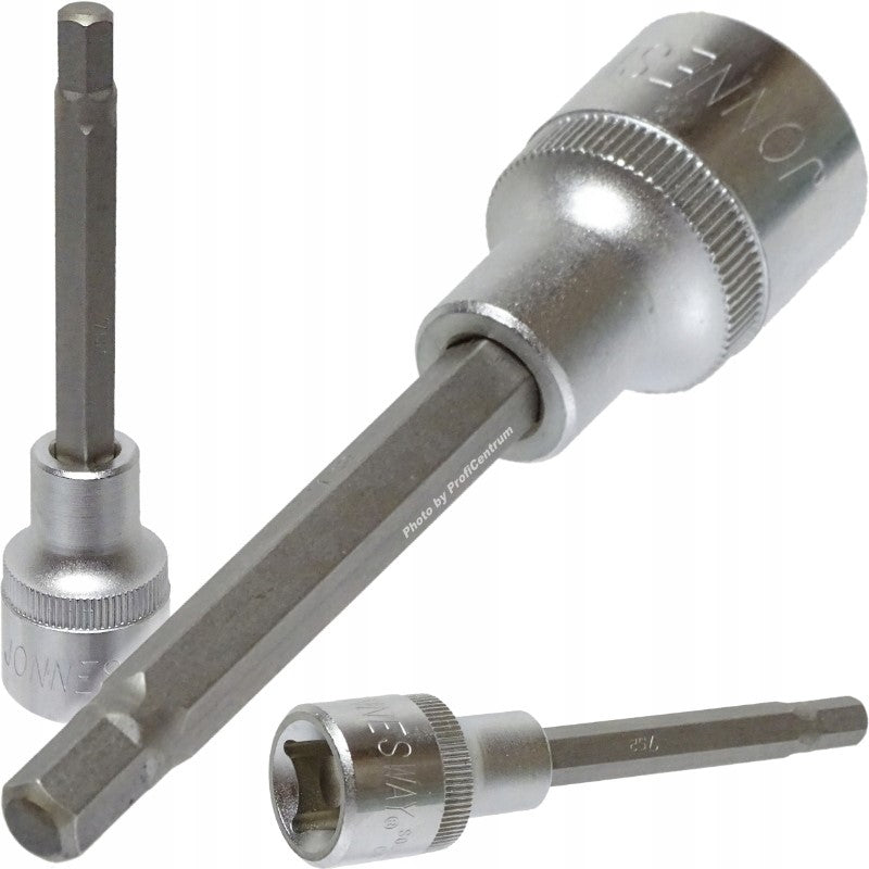 IMBUS H10x100mm 6-Angle Ampule Wrench with 1/2' Cap Jonnesway