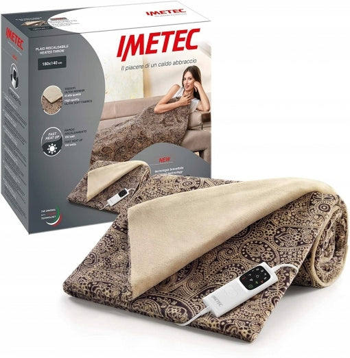 IMETEC Adapto Electric Blanket 140x180 Cm VELVET JACQUARD