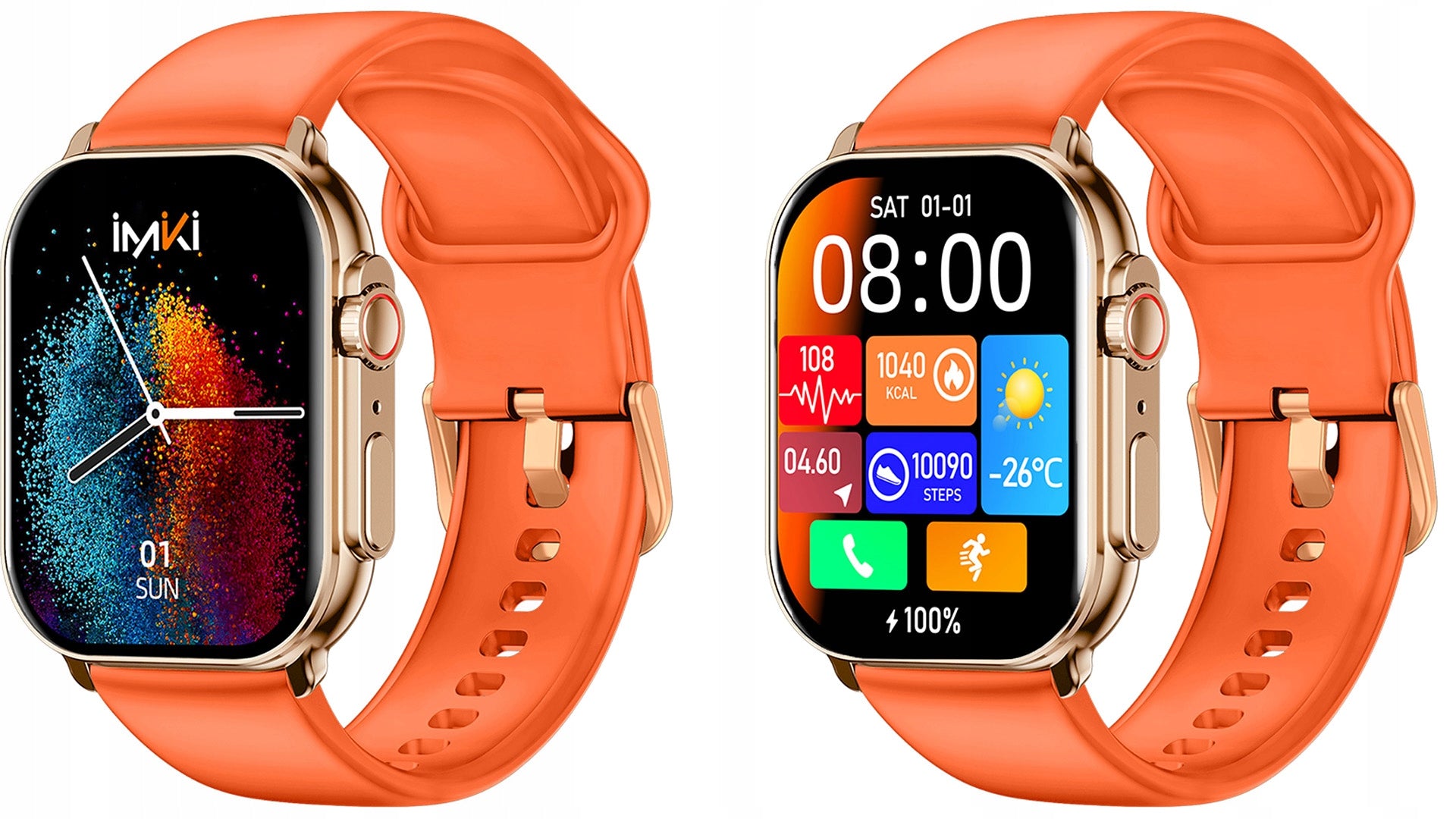 IMIKI SF1 Smartwatch 2,01" SMART running watch CONNECTIONS Brand IMILAB