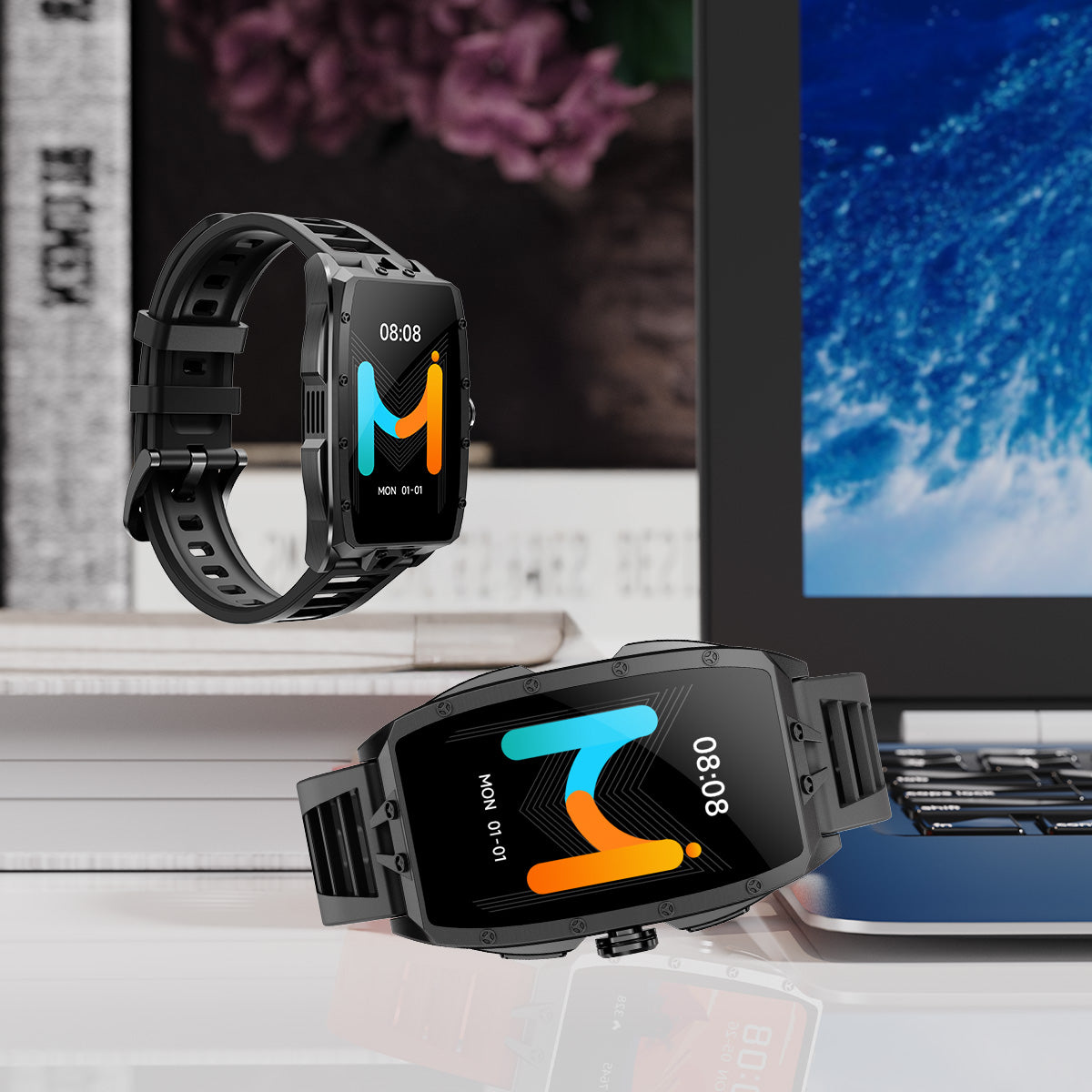 IMIKI Smart Watch Master Band MB1 Black Sports Running Watch Brand Imiki