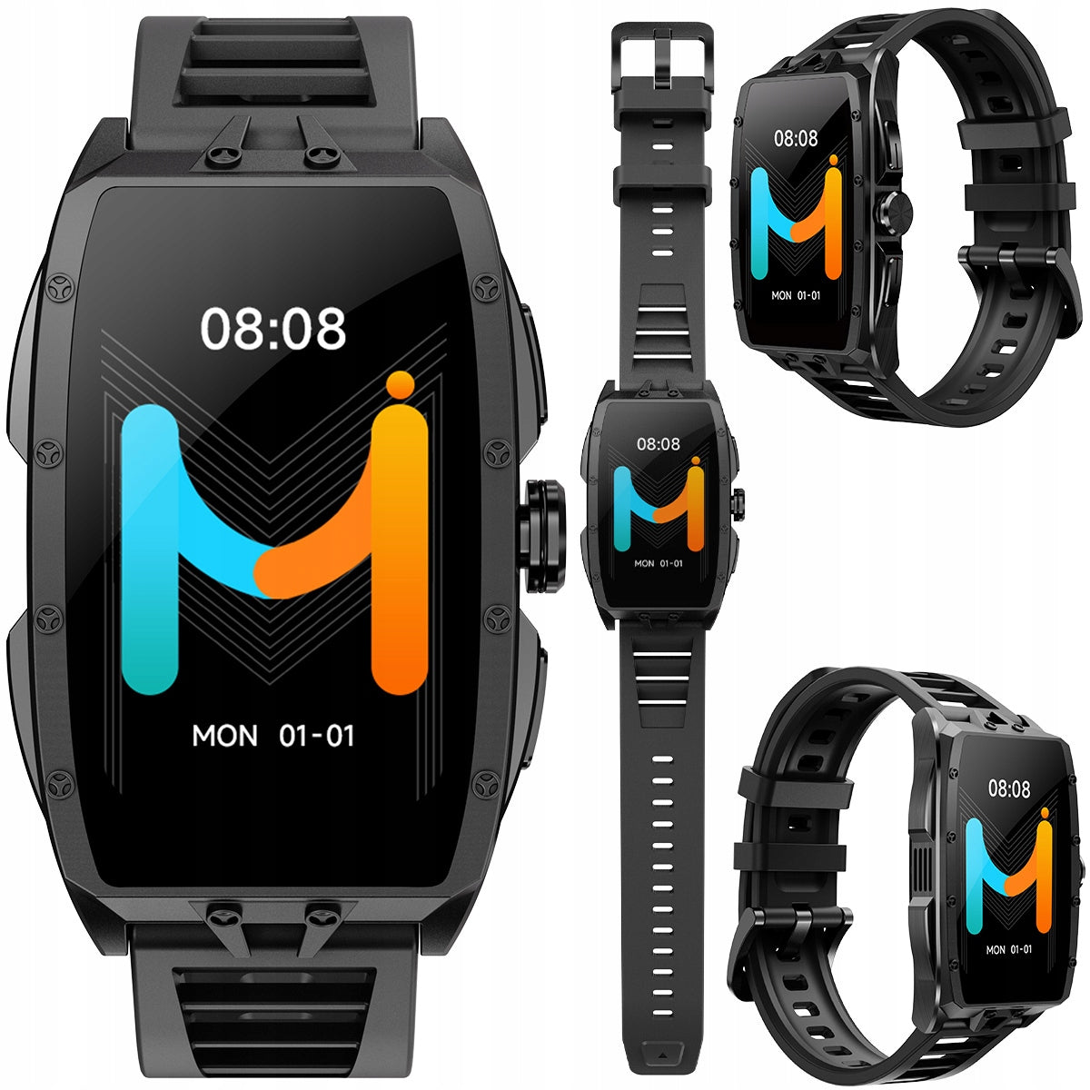 IMIKI Smart Watch Master Band MB1 Black Sports Running Watch