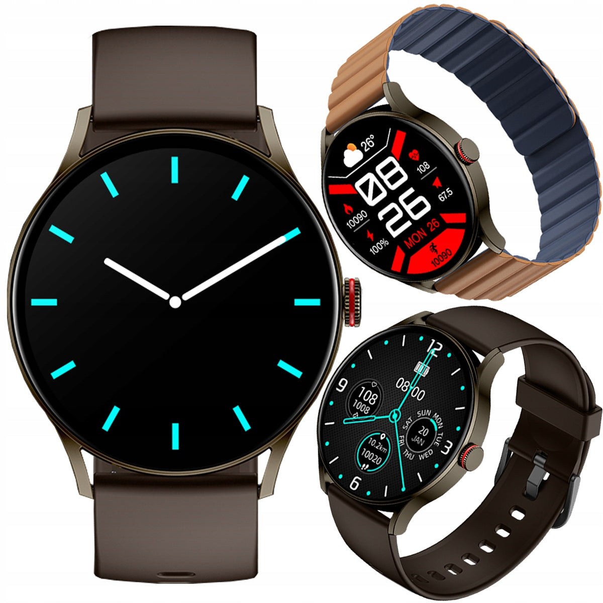 IMIKI TG1 Smartwatch FOR RUNNING strap + bracelet watch for gift