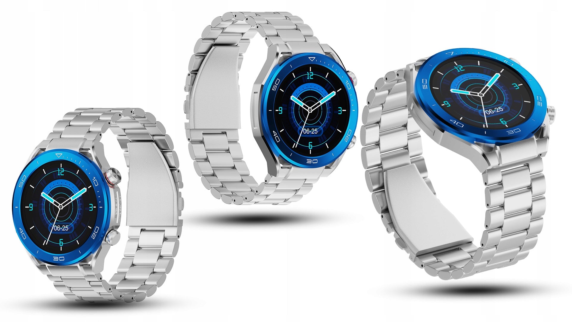 IMIKI Xplorer Oyster SmartWatch Silver Sports Running Watch Brand Imiki