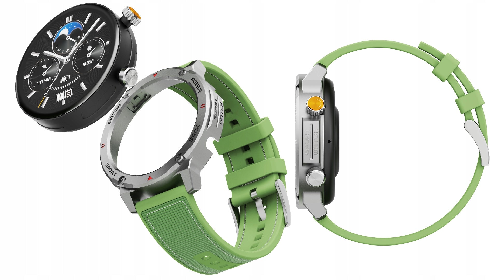 IMIKI Xplorer Scout Green SmartWatch Sports Running Watch Brand Imiki