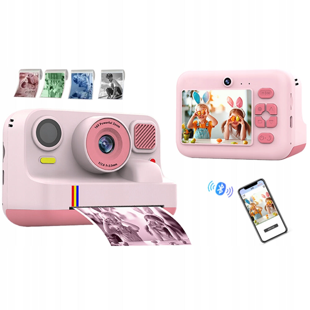 IMMEDIATE CAMERA PRINTER FOR CHILDREN PINK Brand no brand