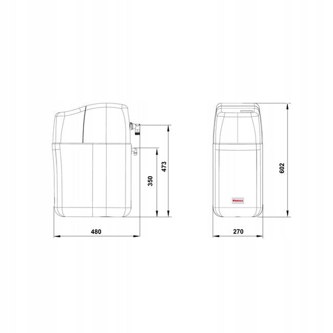 IMMERGAS IMMERSIONOFT 15 IS.0015 WATER SOFTENER Brand Immergas