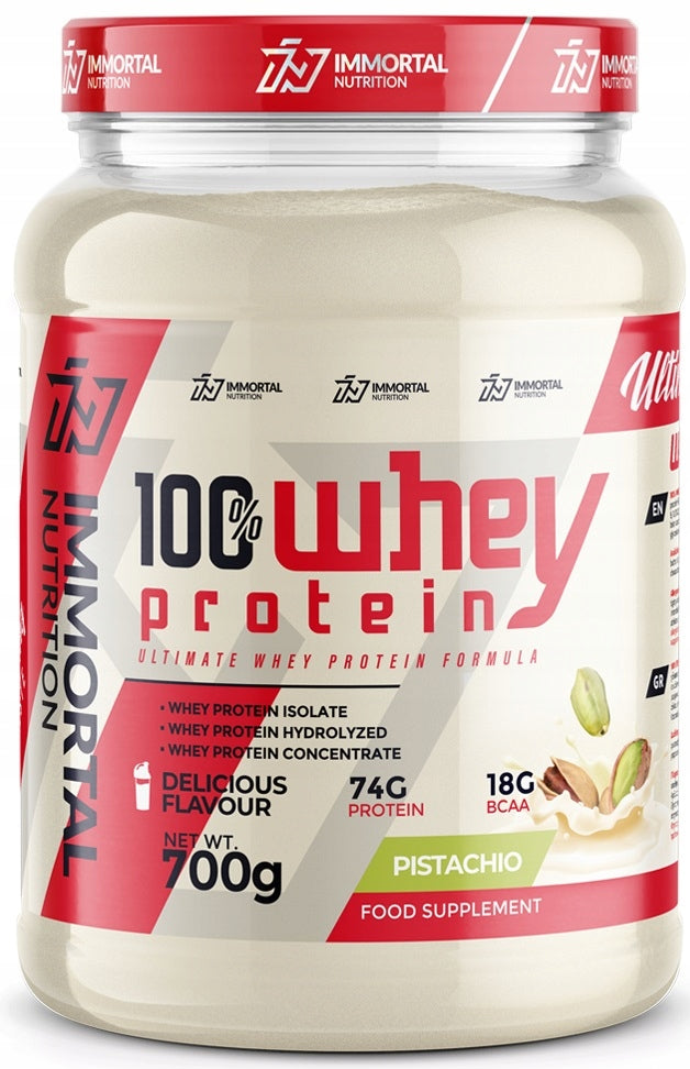 IMMORTAL 100% WHEY PROTEIN 700g WHEY PROTEIN + ISOLATE WPC WPI WPH
