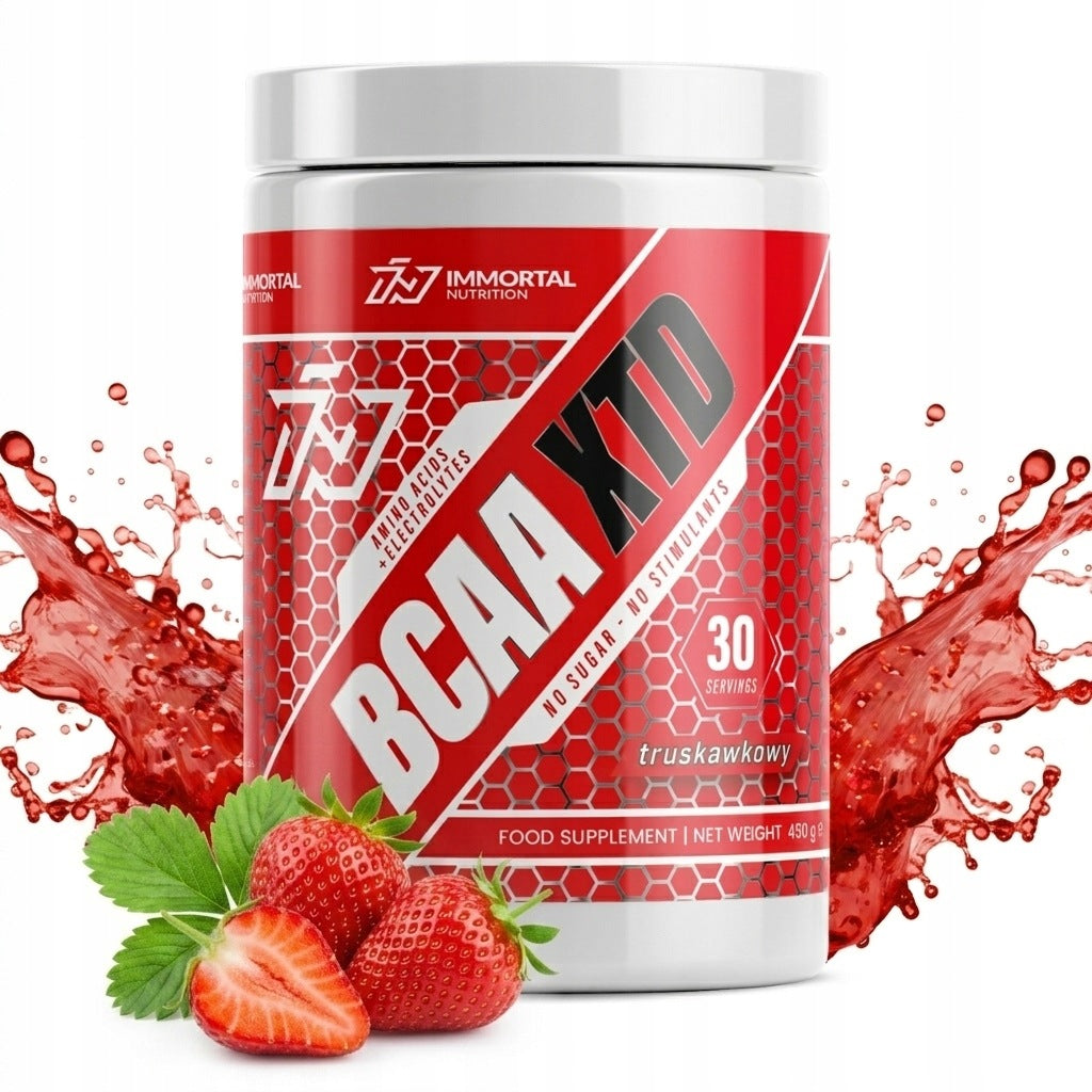 IMMORTAL BCAA XTD 450g AMINO ACIDS GLUTAMINE ELECTROLYTES REGENERATION AMINO