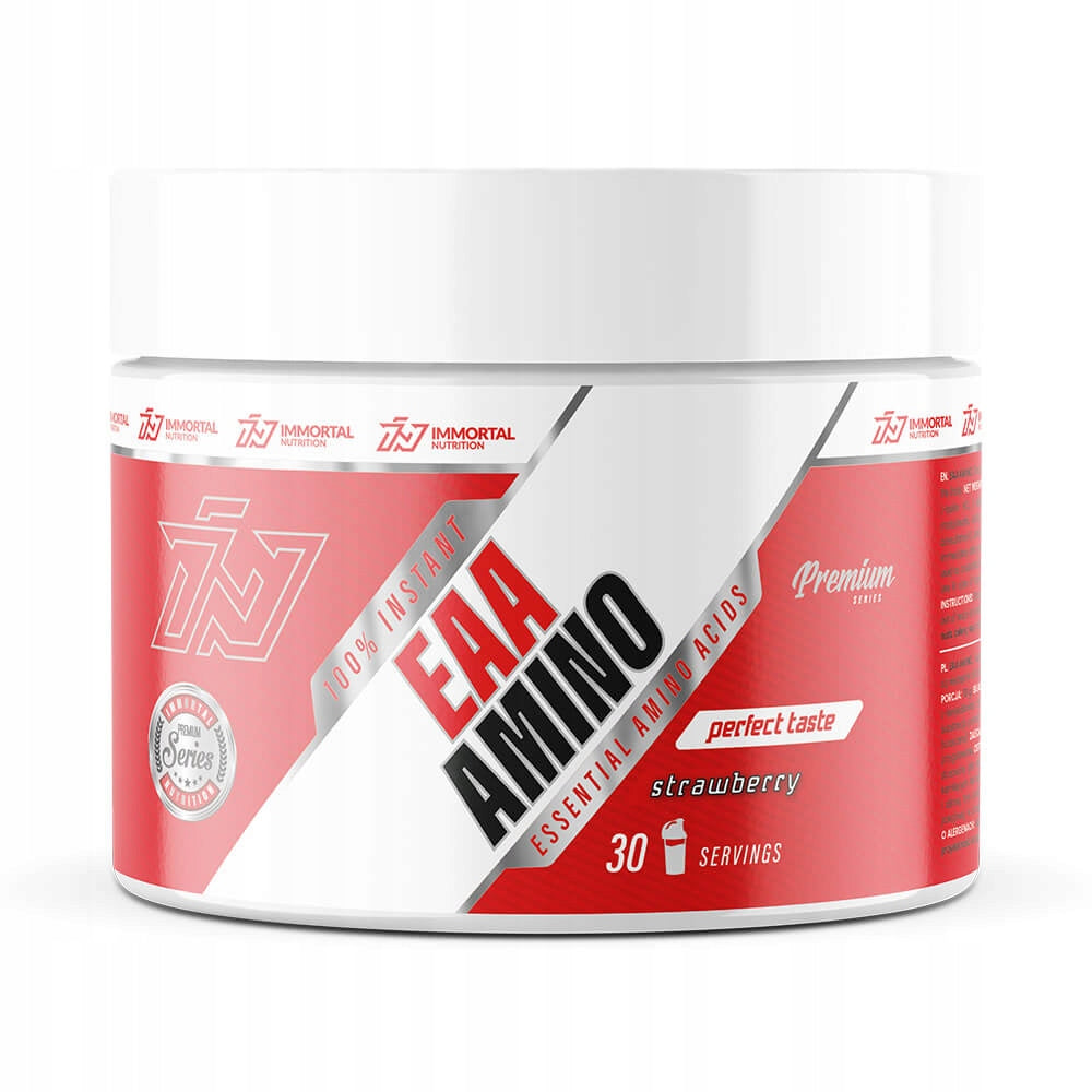 IMMORTAL EAA AMINO 300g AMINO ACIDS BCAA LEUCINE EXOGENOUS REGENERATION Expiration date at least 1 year from the date of purchase