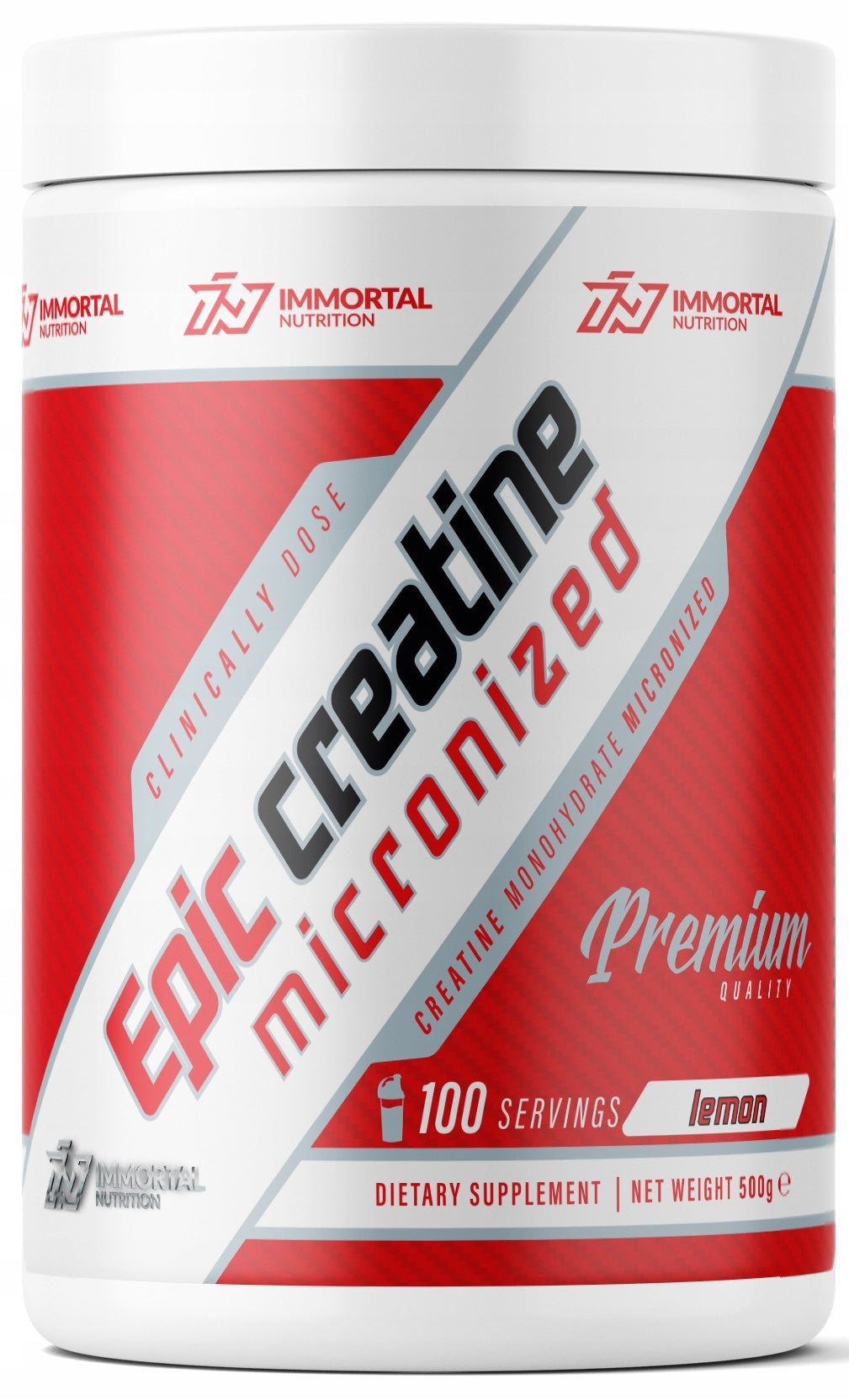 IMMORTAL EPIC CREATINE 500g CREATINE MONOHYDRATE