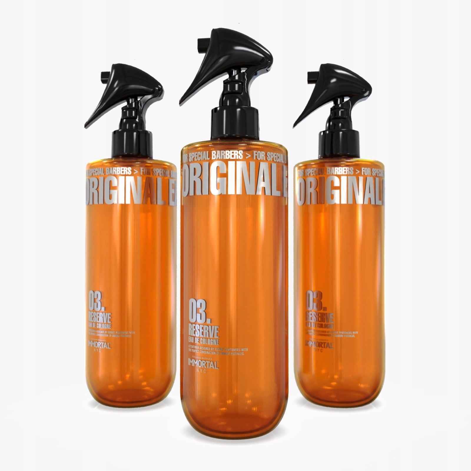 IMMORTAL Eau de Cologne 03 Reserve barber 500ml Packaging status original