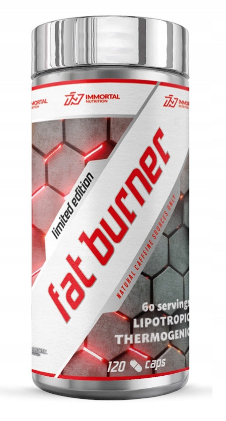 IMMORTAL FAT BURNER 120caps FAT BURNER SLIMMING REDUCTION THERMO Expiration date at least 1 year from the date of purchase
