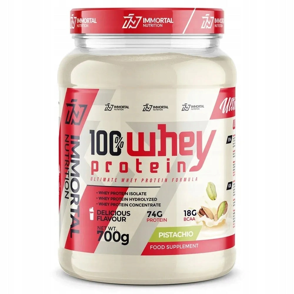 IMMORTAL NUTRITION 100% WHEY PROTEIN 700g Pistachio