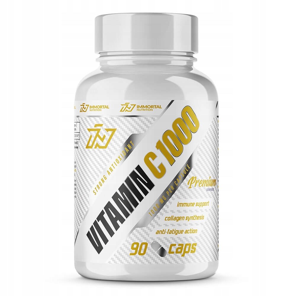 IMMORTAL VITAMIN C 1000mg 90caps STRONG IMMUNITY Expiration date at least 1 year from the date of purchase