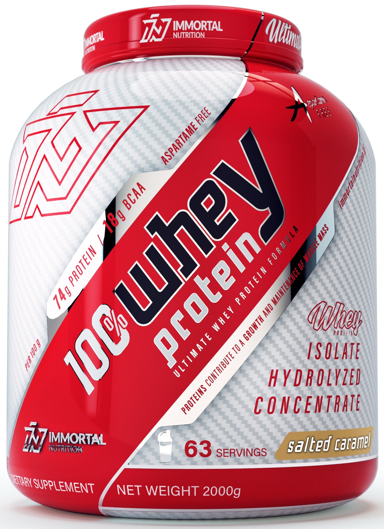 IMMORTAL WHEY PROTEIN INSTANT 2000g salted caramel