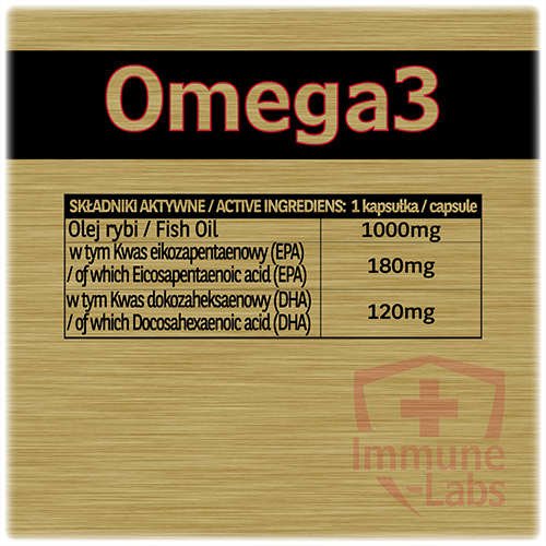 IMMUNE LABS OMEGA 3 90K HEALTH IMMUNITY Brand Immune-Labs