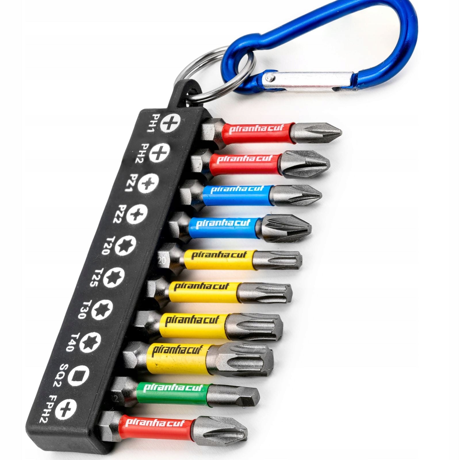 IMPACT BITS PH2 50mm FOR IMPACT MAGNETIC SCREWDRIVER 10 PIRANHACUT Brand PiranhaCut