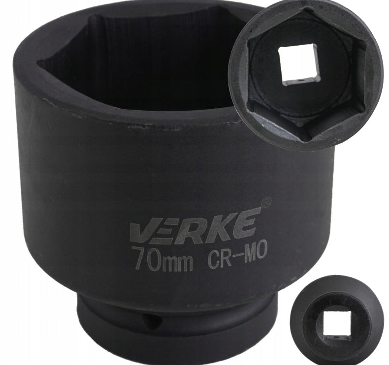 IMPACT CAP 1" 6-ANGLE 70 MM VERKE V39412