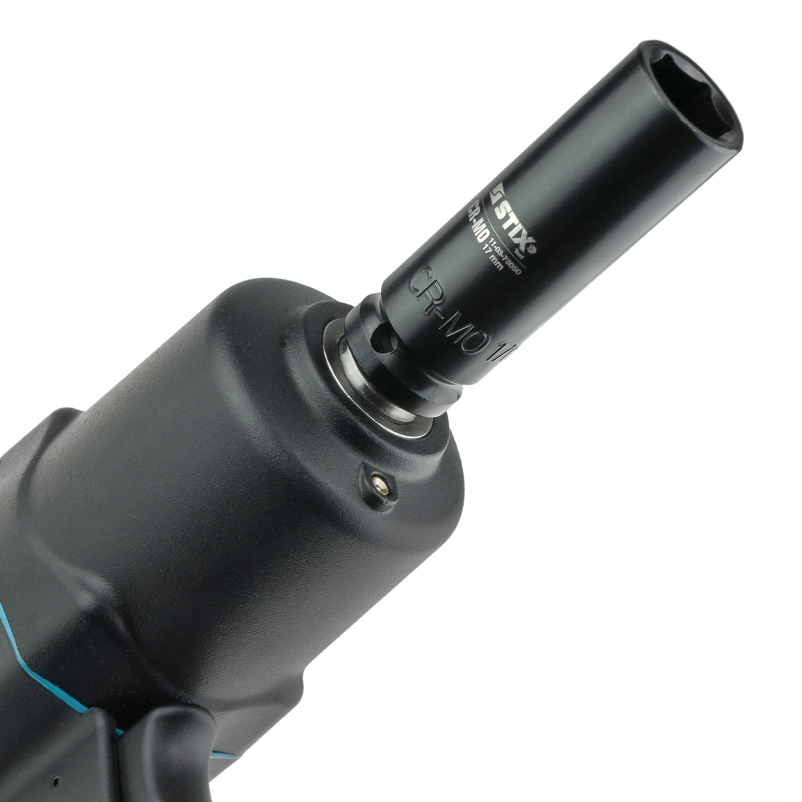 IMPACT CAP LONG FOR PNEUMATIC WRENCHES 1/2 INCH CR-MO 17MM - STIX Manufacturer code 11-03-73050