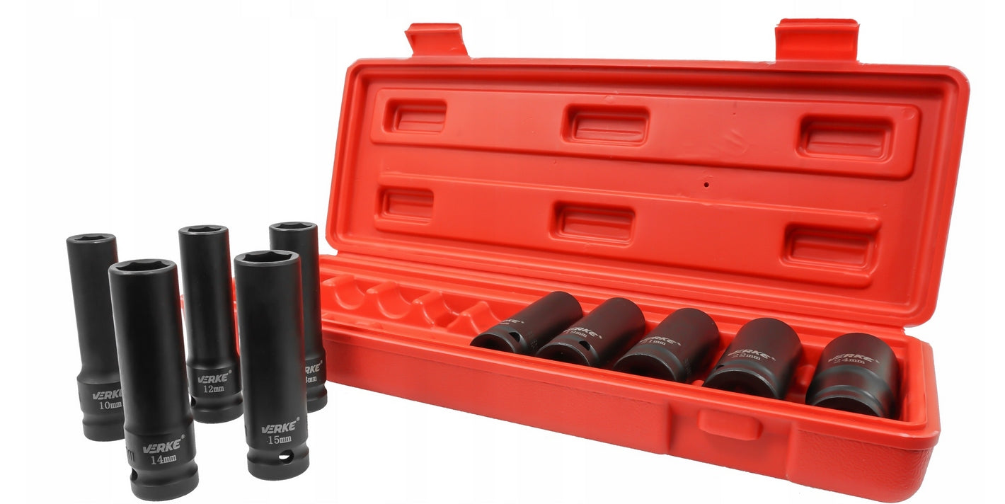 IMPACT CAPS 1/2 LONG SOCKET WRENCH IMPACT SOCKET SET 10-24 Manufacturer code V39467