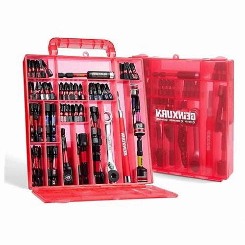 IMPACT SCREWDRIVER BITS 99 PCS TORX HEX PZ S2 STEEL SET