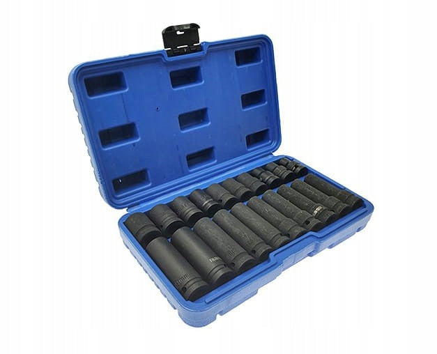 IMPACT SOCKET SET 10-19 IMPACT CAPS 1/2 Brand Falon-Tech