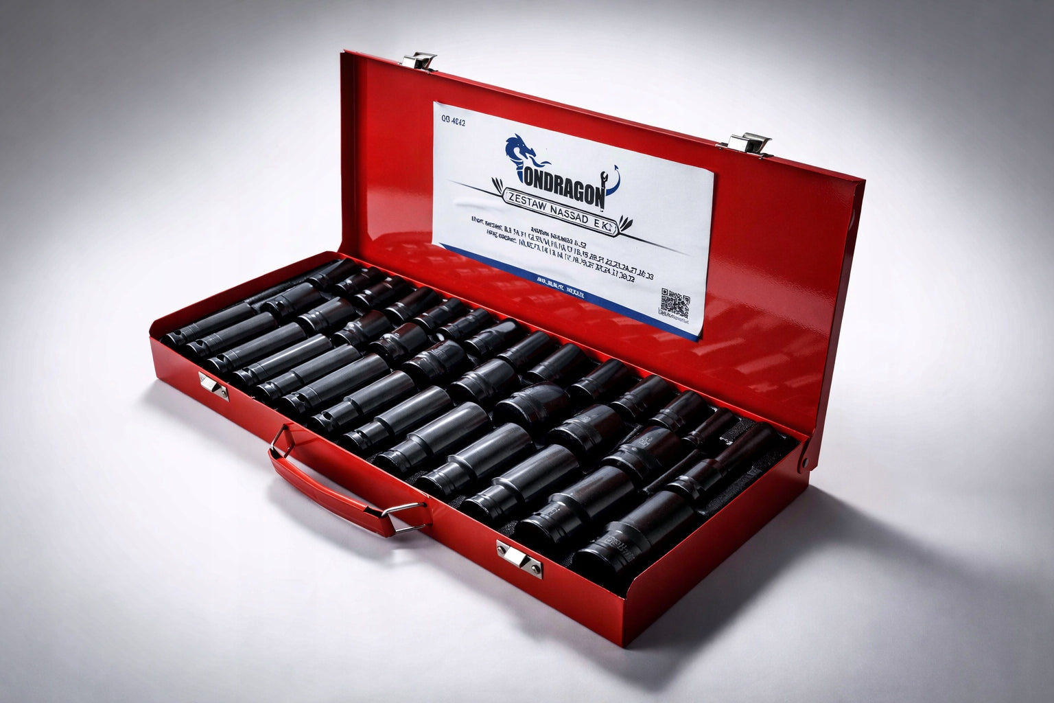 IMPACT SOCKET SET 8-32 IMPACT CAPS 1/2 IMPACT 35 ELEMENTS SUITCASE Product weight with unit packaging 7 kg