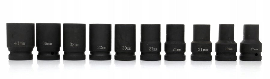IMPACT SOCKETS 1" INCH CRV 10el 17-41 CAP EAN (GTIN) 5903293501931