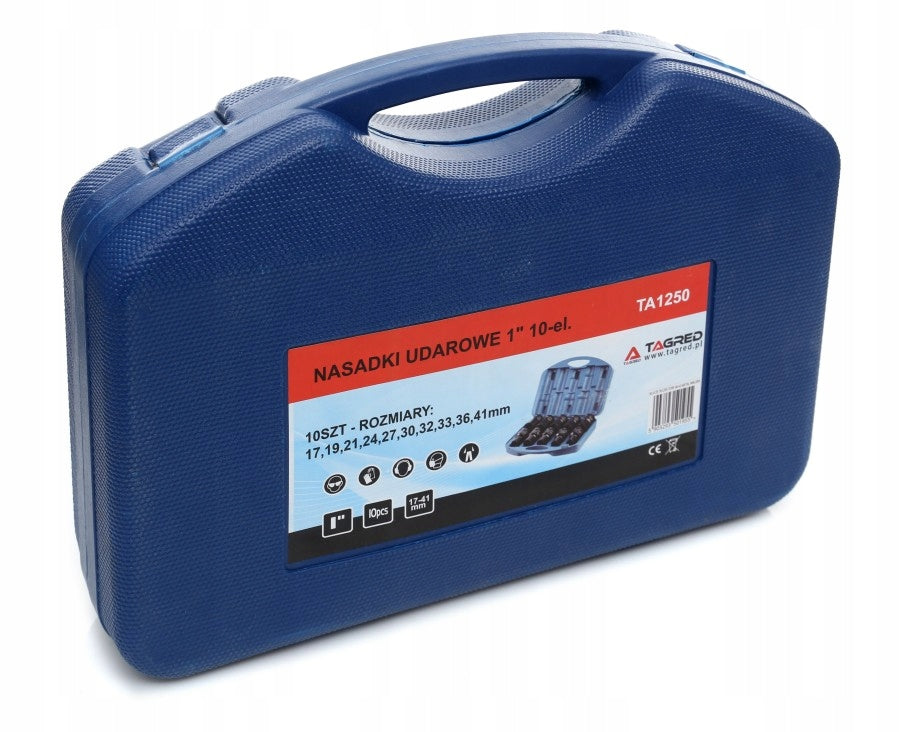 IMPACT SOCKETS 1" INCH CRV 10el 17-41 CAP Manufacturer code TA1250