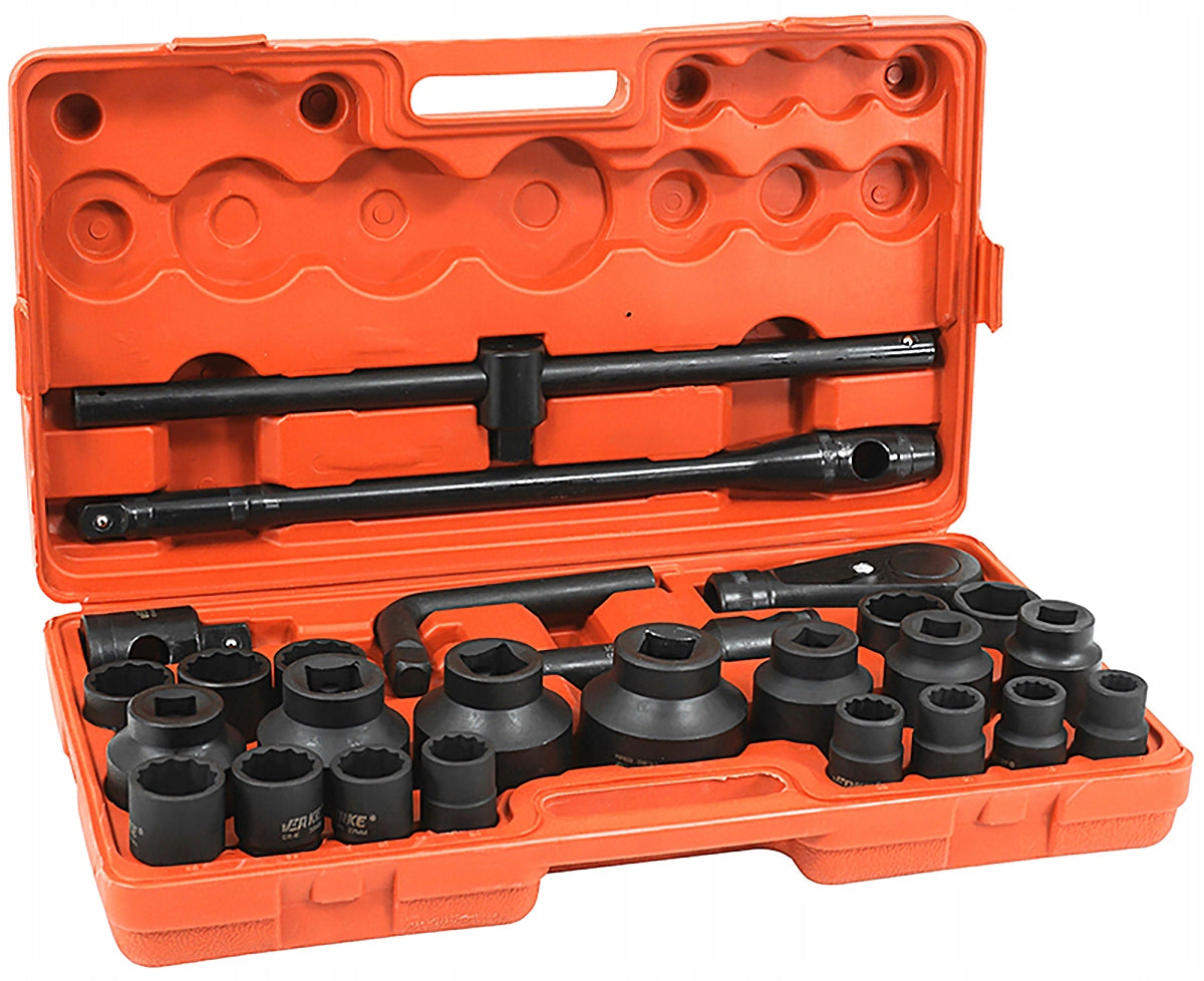 IMPACT SOCKETS 3/4 1 INCH IMPACT SOCKET SET SOCKET WRENCHES 17-65 mm Manufacturer code V39472