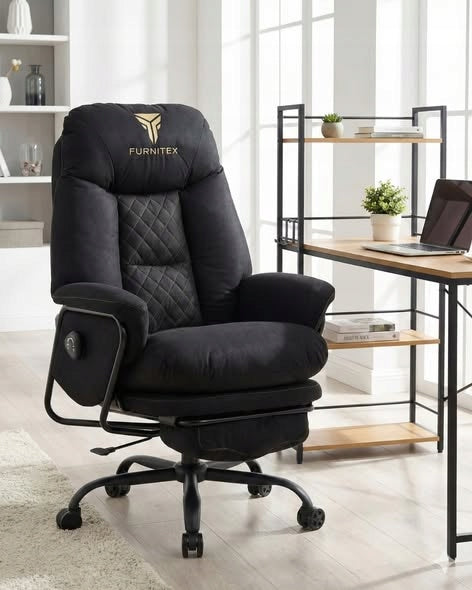 IMPERION gaming chair black Rotating wide gaming with fabric footrest Manufacturer code KM-IMP-14