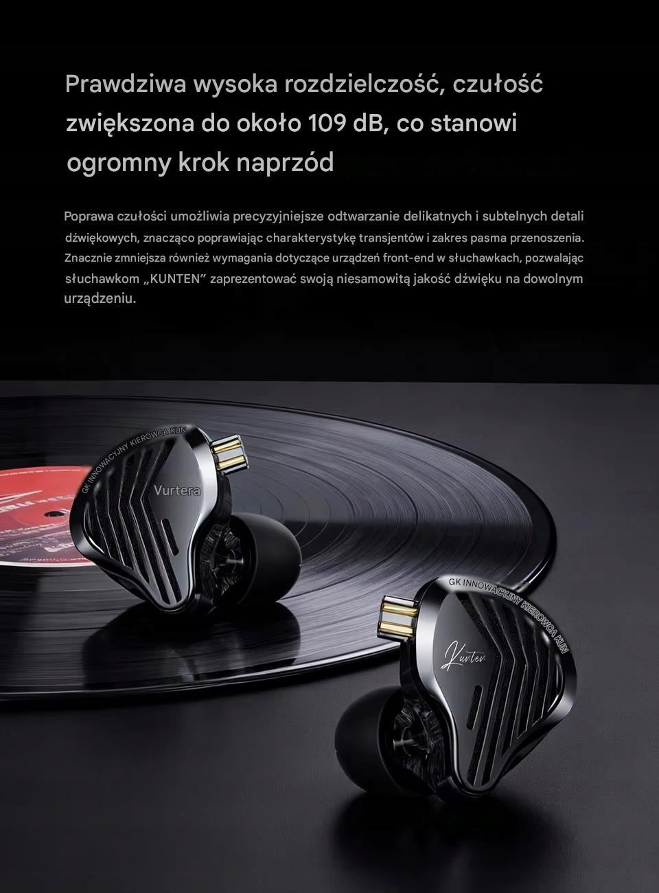 IN-EAR HEADPHONES IEM MONITORS KZ KG GK KUNTEN Packaging status original