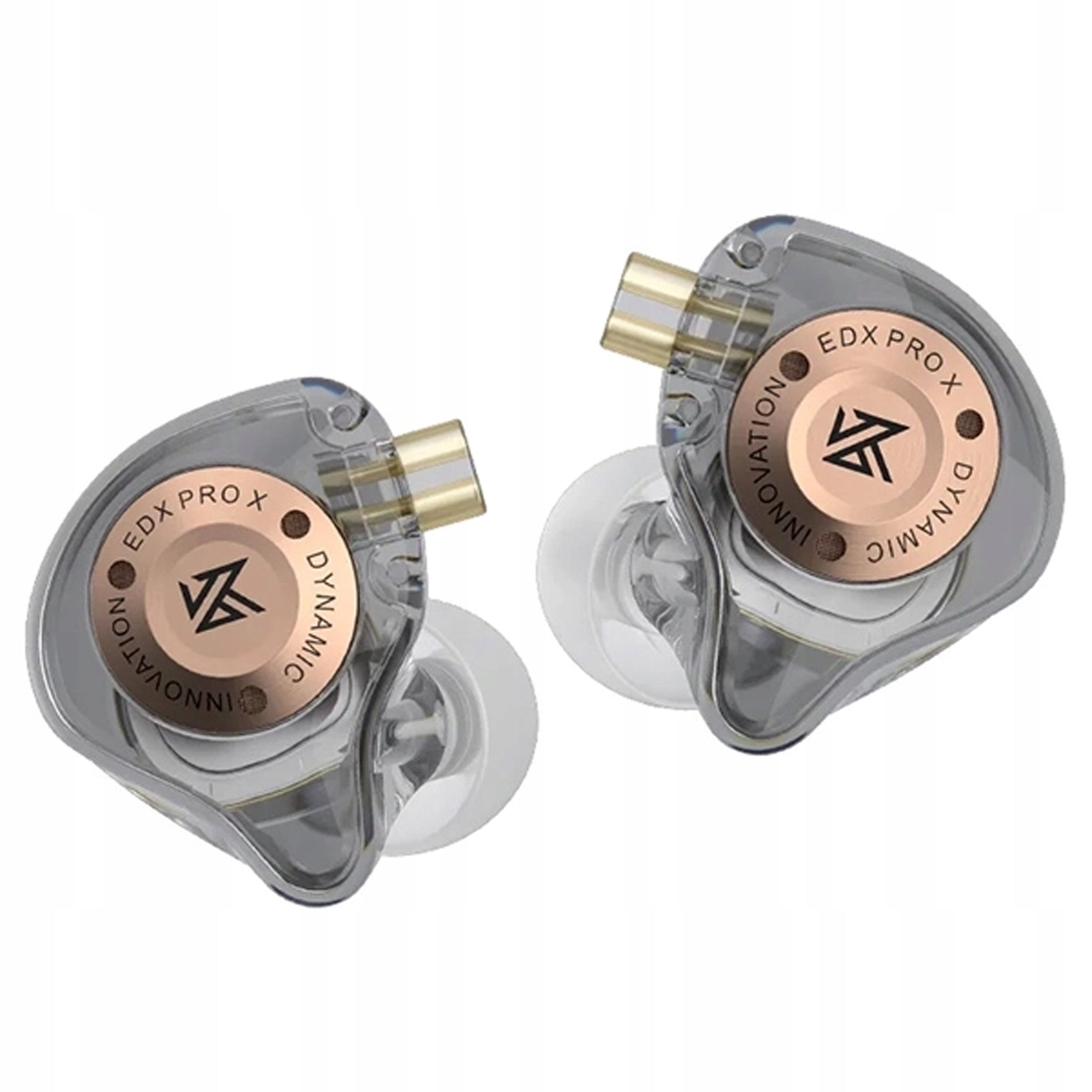 IN-EAR HEADPHONES IEM PROFESSIONAL HI-FI KZ EDX PRO X GREY