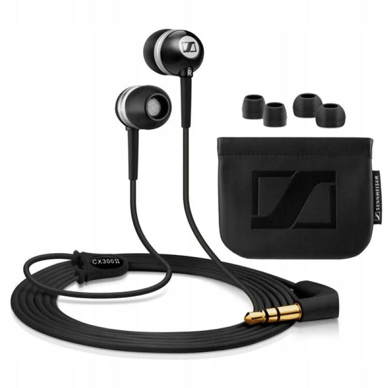 IN-EAR HEADPHONES SENNHEISER CX 300-II PRECISION BLACK