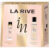IN WOMAN perfume set 100 ml+deo 150 ml LA RIVE