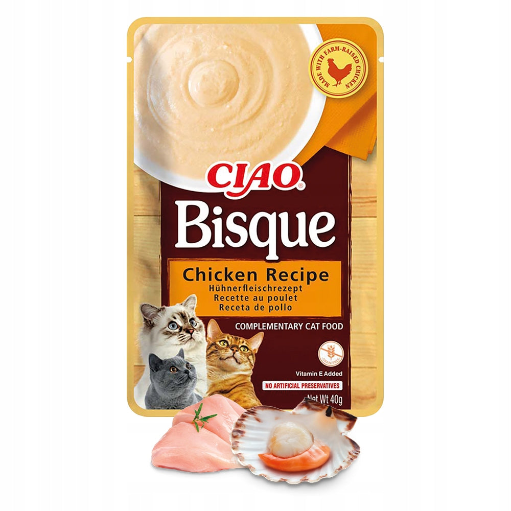 INABA CAT BISQUE CHICKEN 40G