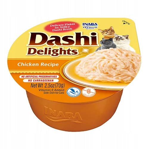 INABA CAT DASHI DELIGHTS CHICKEN 70g