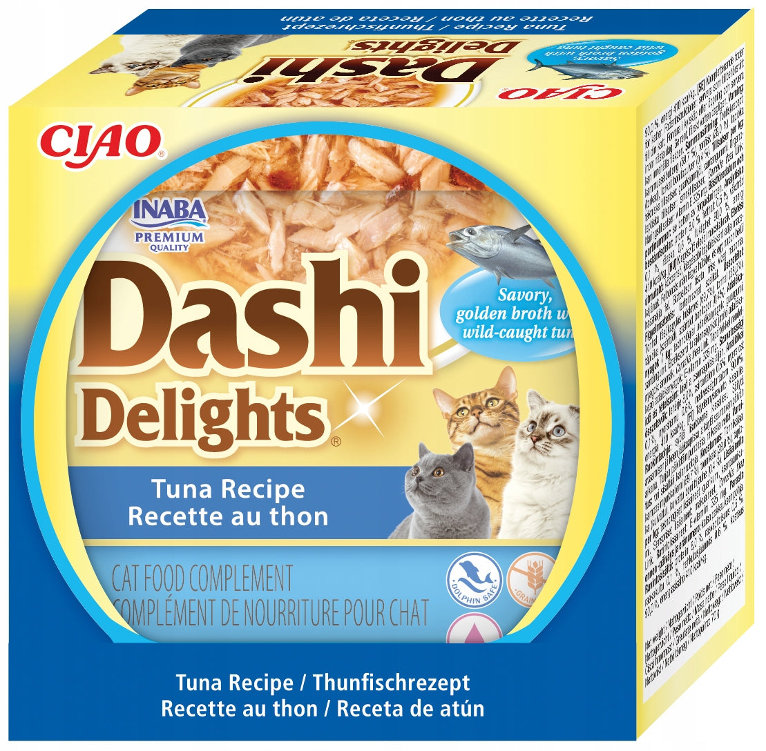 INABA CAT DASHI DELIGHTS with tuna for cats 70g