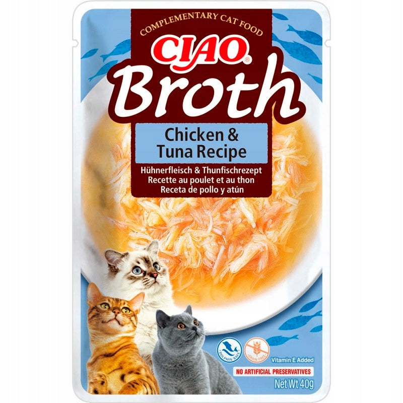 INABA Ciao Broth cat chicken and tuna broth 40g