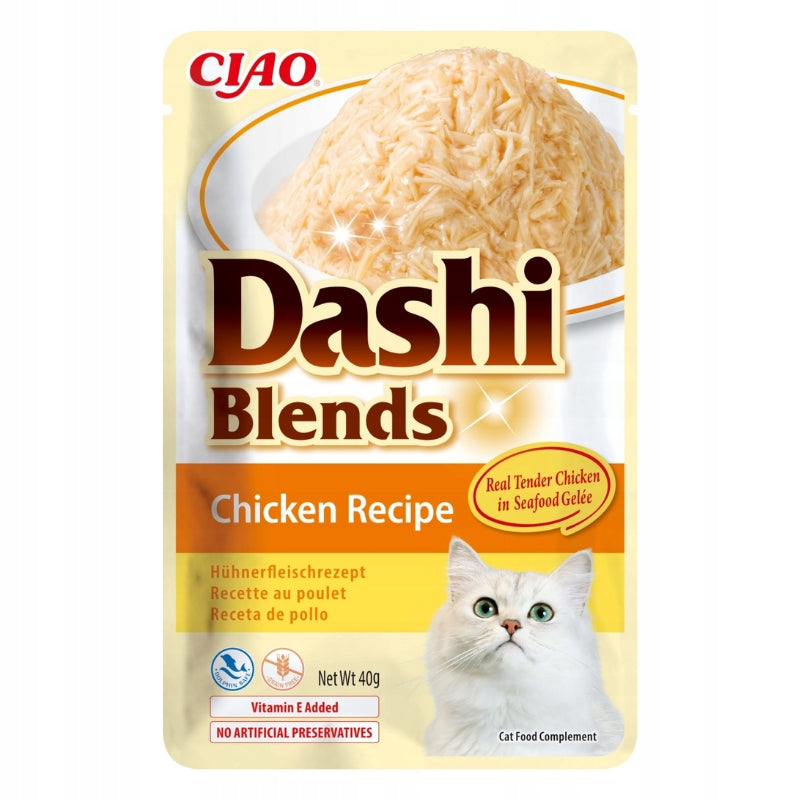 INABA Dashi Blends Cat Wet Food Soup Chicken 40g