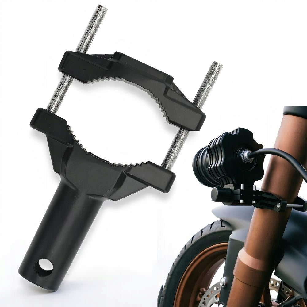 INCLUDES MOUNTING BRACKETS FOR MOTORCYCLE HEADLIGHTS ON 20-55MM FORK GMOL