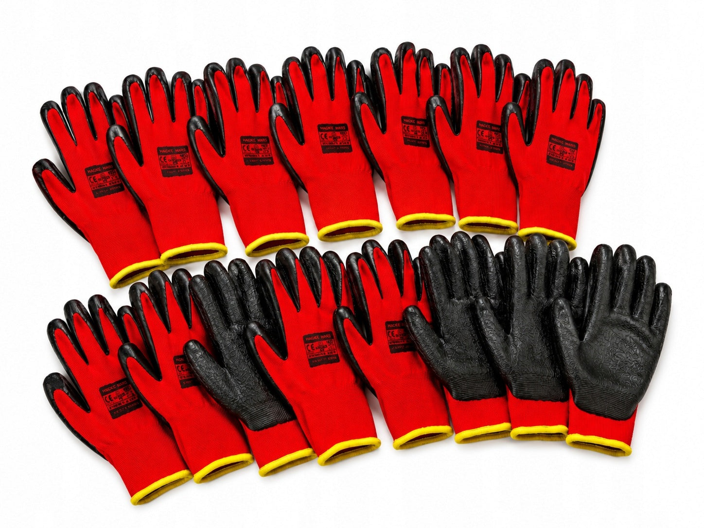 INDEX BHP latex work gloves, size 10