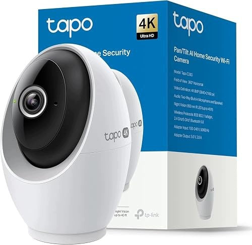 INDOOR IP CAMERA 4K 8MP ROTATING 360 AI DETECTION HOME GIFT Brand no brand