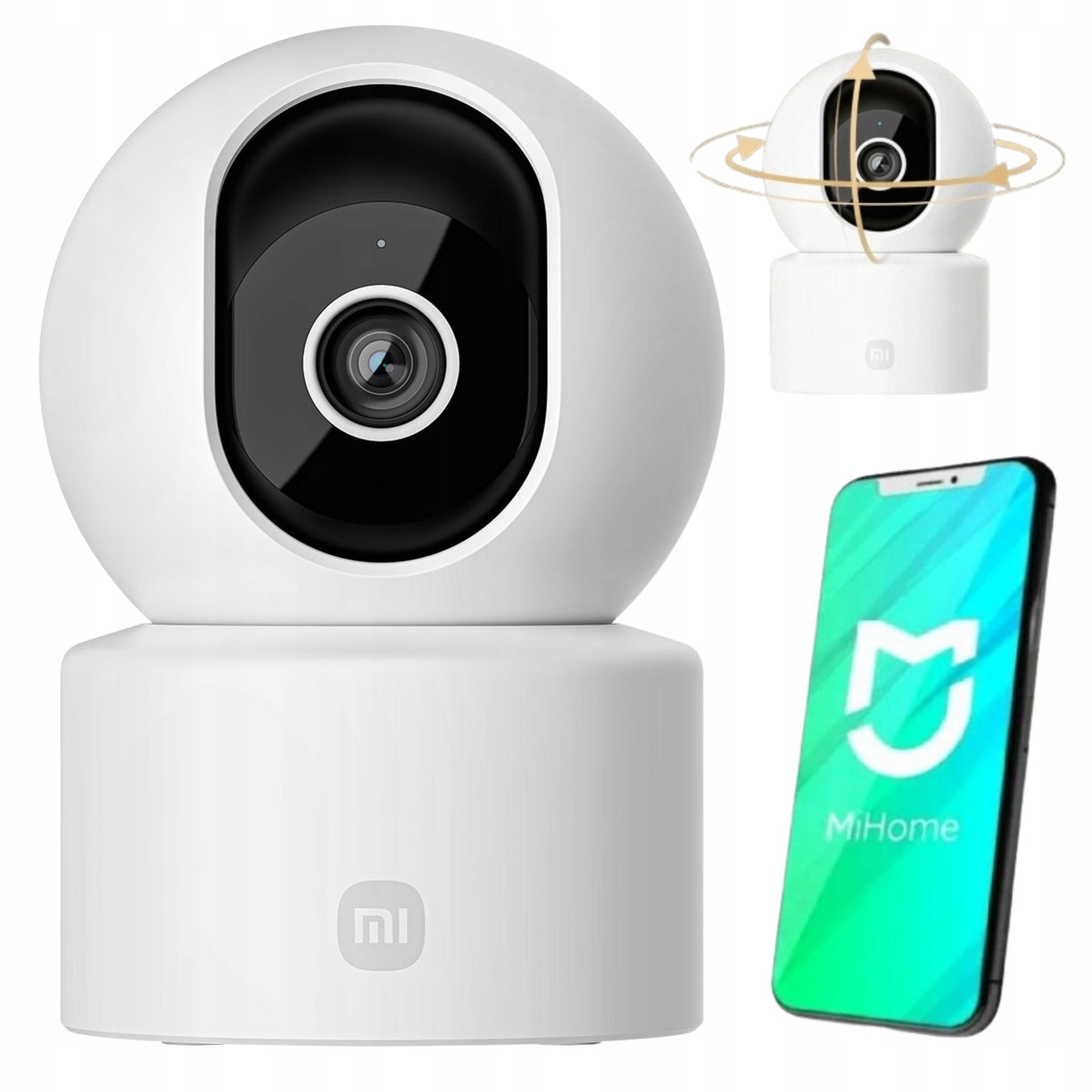 INDOOR WIFI CAMERA 6 XIAOMI C302 2K UHD SMART HOME ROTATING IP