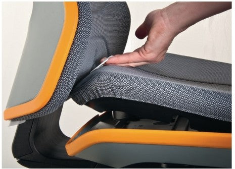 INDUSTRIAL CHAIR BIMOS NEON GREY ERGONOMIC ADJUSTABLE WORKSHOP Brand BIMOS