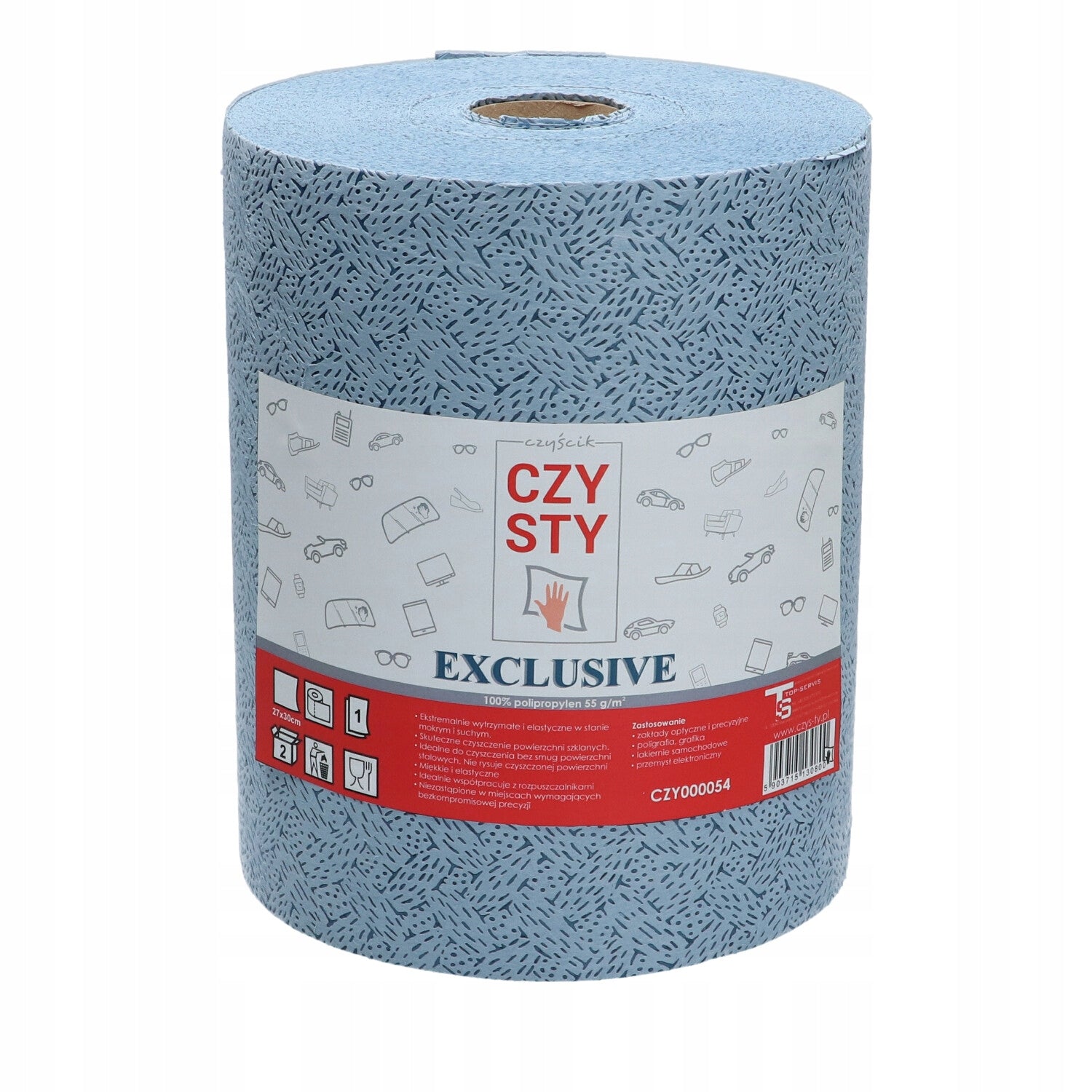 INDUSTRIAL CLEANER EXCLUSIVE IN DUST-FREE ROLL 100m