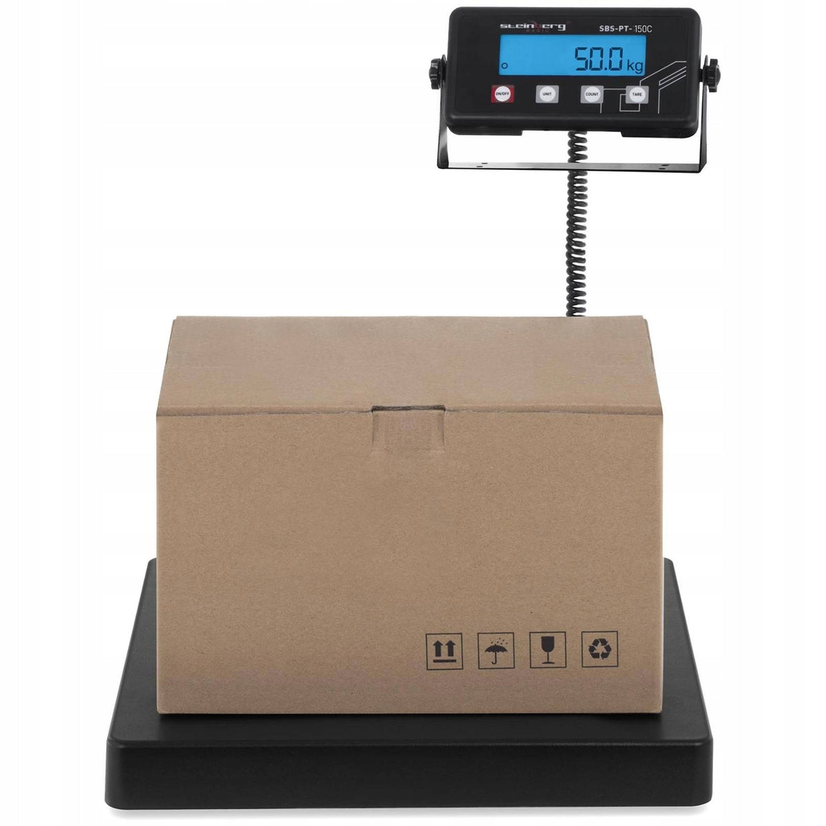 INDUSTRIAL DIGITAL SCALE 150kg GRADUATION 20g LCD